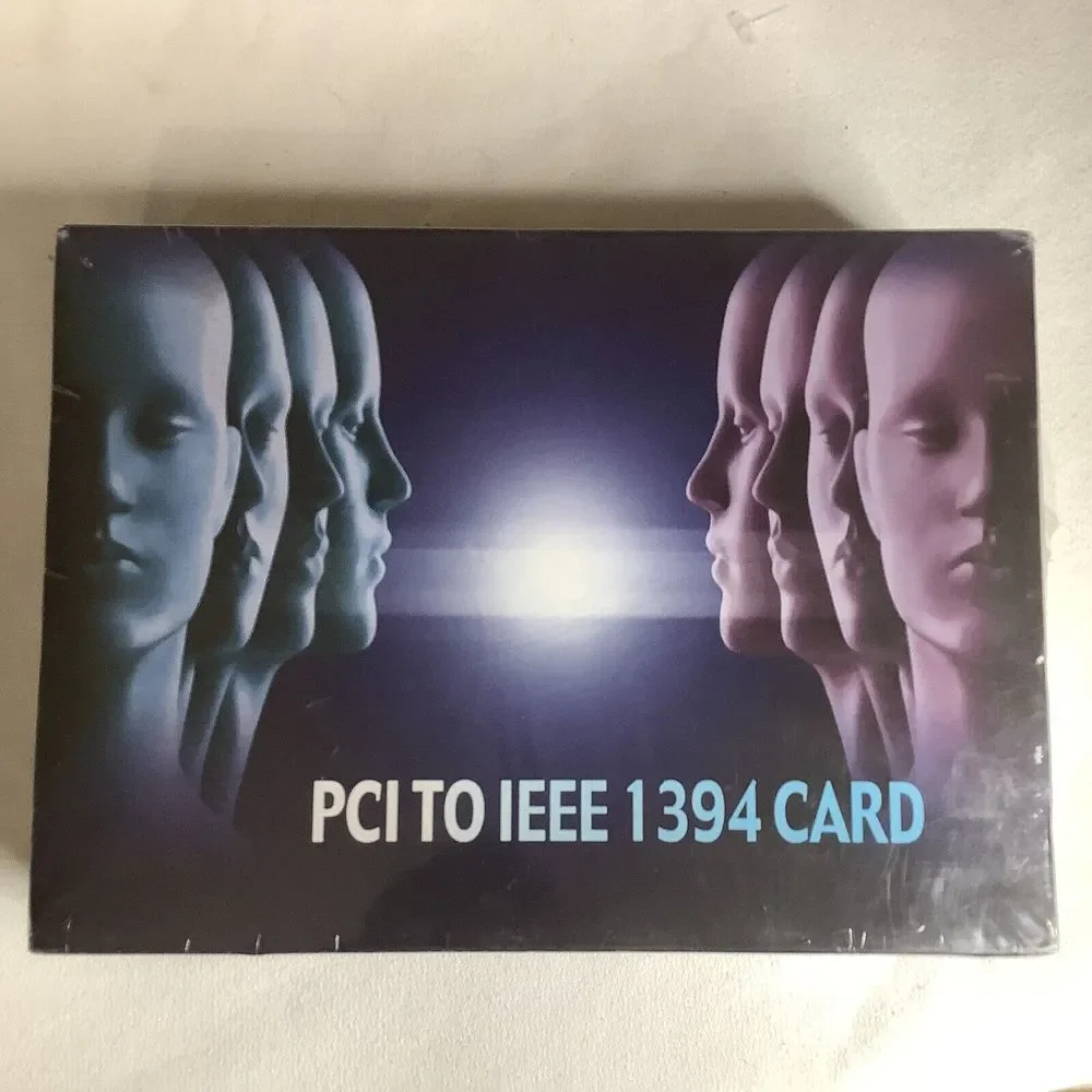Plug & Play PCI to IEEE 1394 CARD NIB Interface card PCI Bus Cable Ulead Video‎